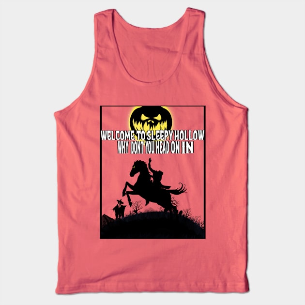 Sleepy hollow Tank Top by JackDraws88